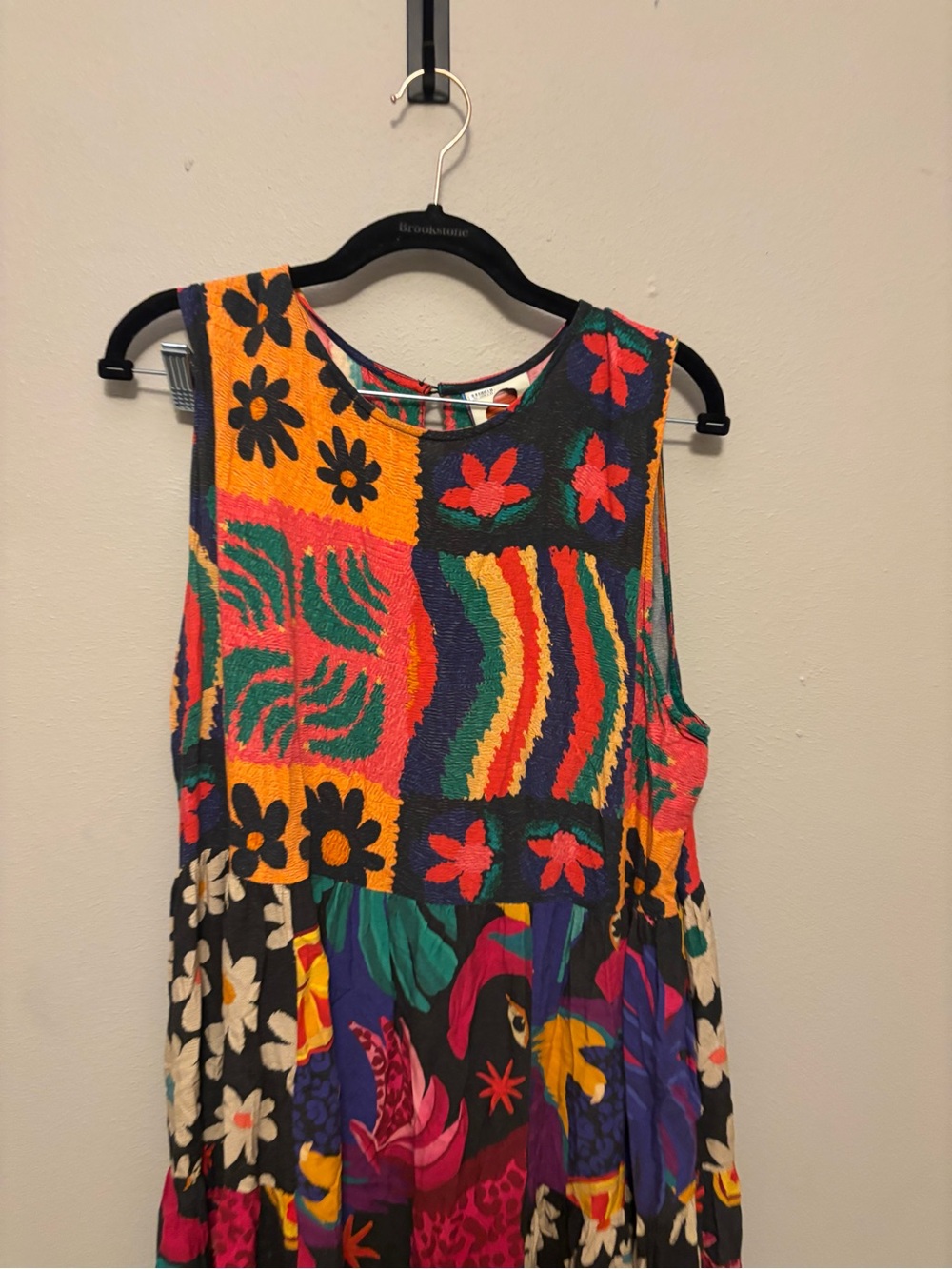 Farm Rio Pop Print A-Line Dress XL - Picture 9 of 16